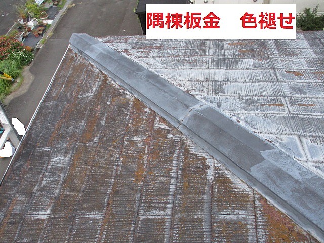 カラーベスト　板金　色褪せ